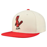 St. Louis Cardinals Mitchell & Ness Cooperstown Collection Basic Flip Snapback Hat Sale