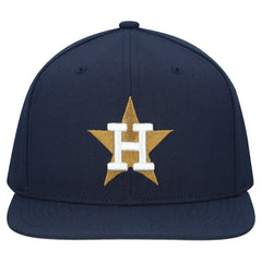 Houston Astros Mitchell & Ness Cooperstown Collection Basic Flip Snapback Hat for sale