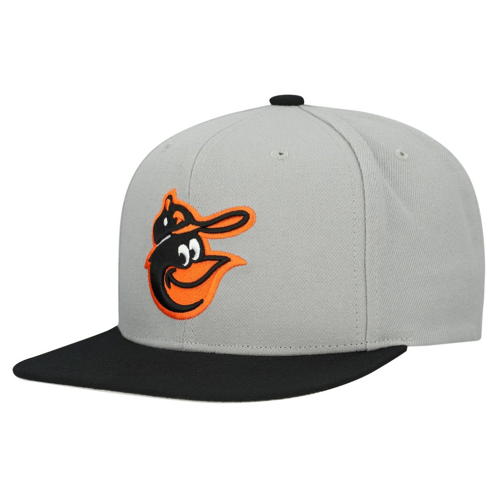 Baltimore Orioles Mitchell & Ness Cooperstown Collection Basic Flip Snapback Hat Outlet