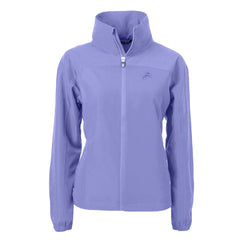 Detroit Lions Cutter & Buck Women's Charter Eco Recycled Full-Zip Jacket - Purple - NFL