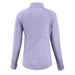 Houston Texans Cutter & Buck Women's Peshastin Eco Fleece Recycled Half-Zip Top - Purple - NFL