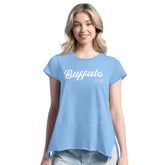Buffalo Bills Margaritaville Women's Gametime Is Paradise T-Shirt - Blue - NFL