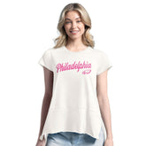 Philadelphia Eagles Margaritaville Women's Gametime Is Paradise T-Shirt - Green - NFL