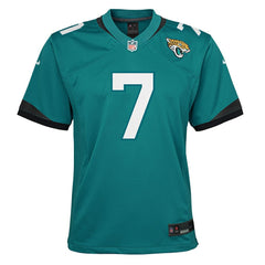 Brian Thomas Jr. Jacksonville Jaguars Youth Team Game Jersey - Teal - Nike
