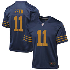Jayden Reed Green Bay Packers Youth The 1923 Classic Game Jersey - Navy - Nike