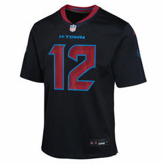 Nico Collins Houston Texans Youth Alternate Game Jersey - Navy - Nike