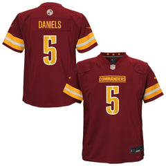 Jayden Daniels Washington Commanders Preschool Team Player Game Jersey - Burgundy - Nike