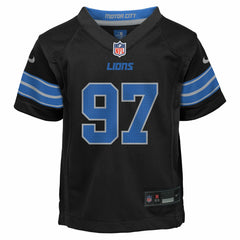 Aidan Hutchinson Detroit Lions Preschool Alternate Player Game Jersey - Black - Nike