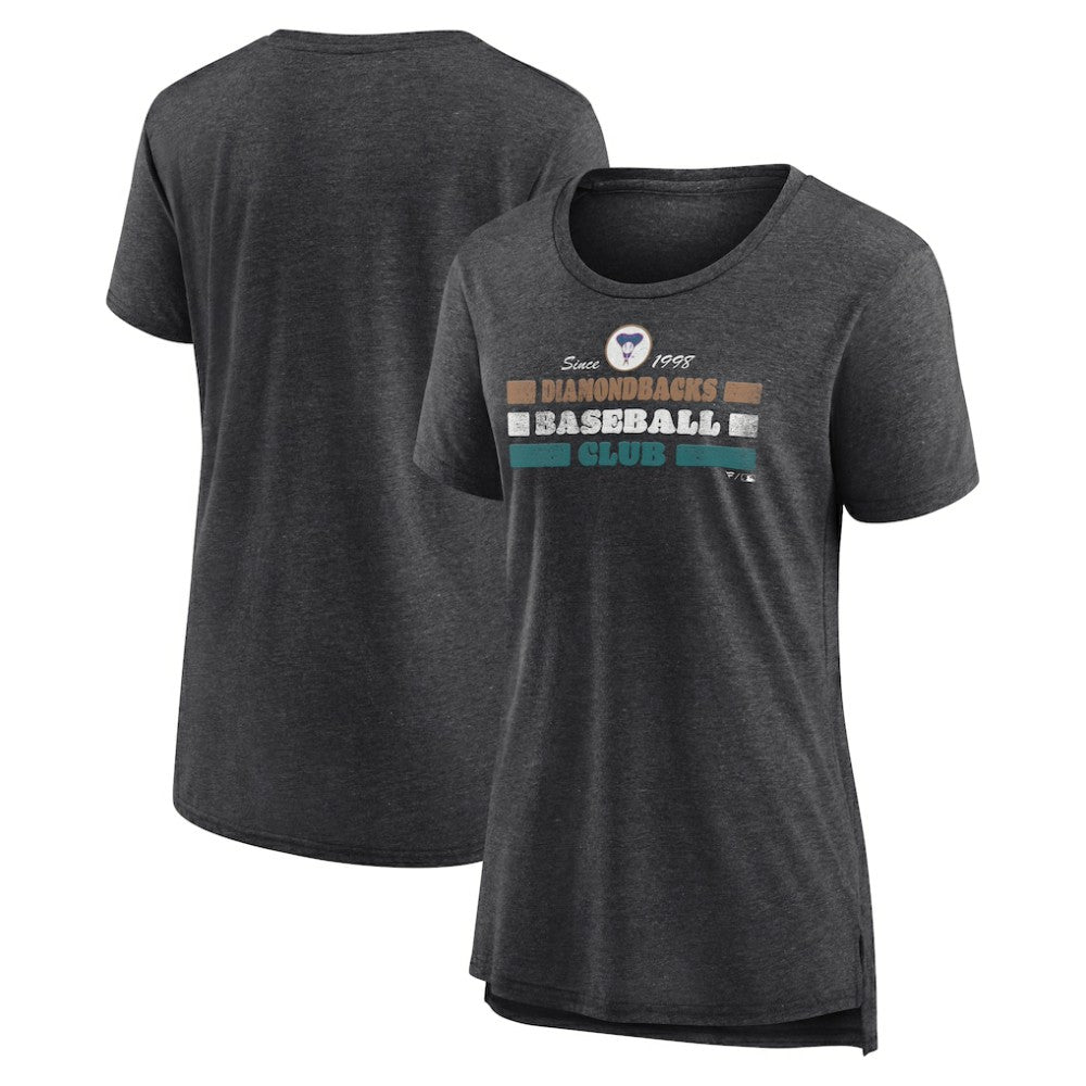 Arizona Diamondbacks Women's Power Swing Tri-Blend T-Shirt Outlet