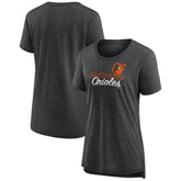 Baltimore Orioles Women's Practice Time Tri-Blend T-Shirt Online