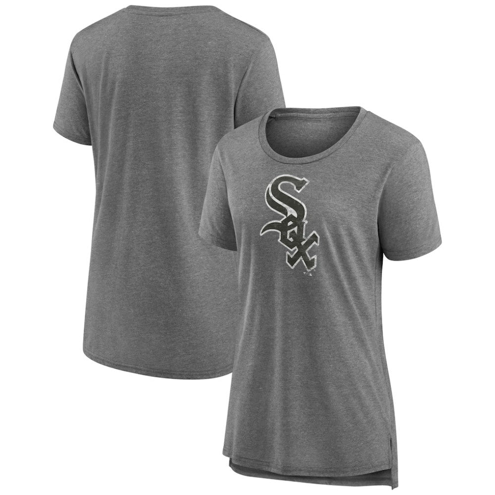 Chicago White Sox Women's Weathered Official Logo Tri-Blend T-Shirt Near Me