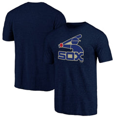 Chicago White Sox Cooperstown Official Logo Tri-Blend T-Shirt Sale