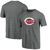 Cincinnati Reds Weathered Official Logo Tri-Blend T-Shirt for sale