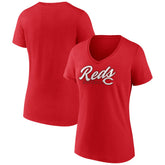 Cincinnati Reds Women's One And Only V-Neck T-Shirt Near Me