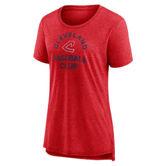 Cleveland Guardians Women's Selected First Tri-Blend T-Shirt Discount