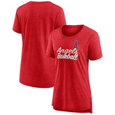 Los Angeles Angels Women's Practice Time Tri-Blend T-Shirt Outlet