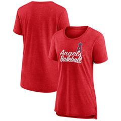 Los Angeles Angels Women's Practice Time Tri-Blend T-Shirt Outlet