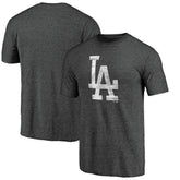 Los Angeles Dodgers Weathered Official Logo Tri-Blend T-Shirt Near Me