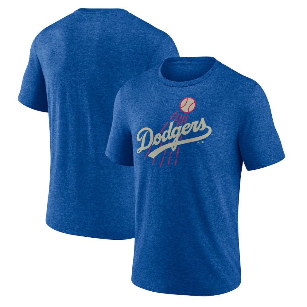 Los Angeles Dodgers Cooperstown Series Sweep Tri-Blend T-Shirt Discount