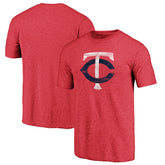 Minnesota Twins Weathered Official Logo Tri-Blend T-Shirt for sale