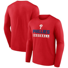 Philadelphia Phillies Let's Go Long Sleeve T-Shirt for sale