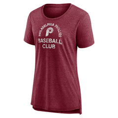 Philadelphia Phillies Women's Selected First Tri-Blend T-Shirt Online