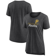 Pittsburgh Pirates Women's Practice Time Tri-Blend T-Shirt for sale