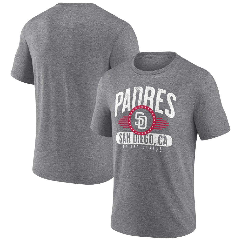 San Diego Padres Badge of Honor Tri-Blend T-Shirt Outlet