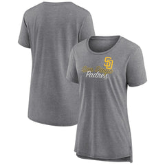 San Diego Padres Women's Practice Time Tri-Blend T-Shirt Sale