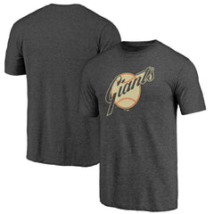 San Francisco Giants Cooperstown Official Logo Tri-Blend T-Shirt Near Me