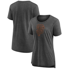 San Francisco Giants Women's Weathered Official Logo Tri-Blend T-Shirt Discount