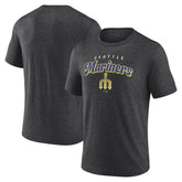 Seattle Mariners Wonderment Tri-Blend T-Shirt Outlet