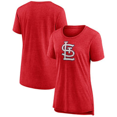 St. Louis Cardinals Women's Weathered Official Logo Tri-Blend T-Shirt Near Me