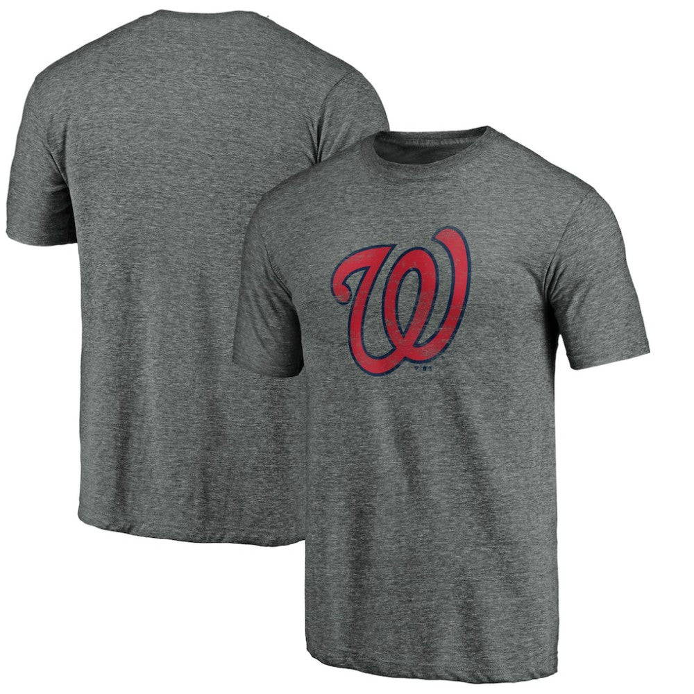 Washington Nationals Weathered Official Logo Tri-Blend T-Shirt Near Me