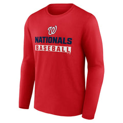 Washington Nationals Let's Go Long Sleeve T-Shirt for sale