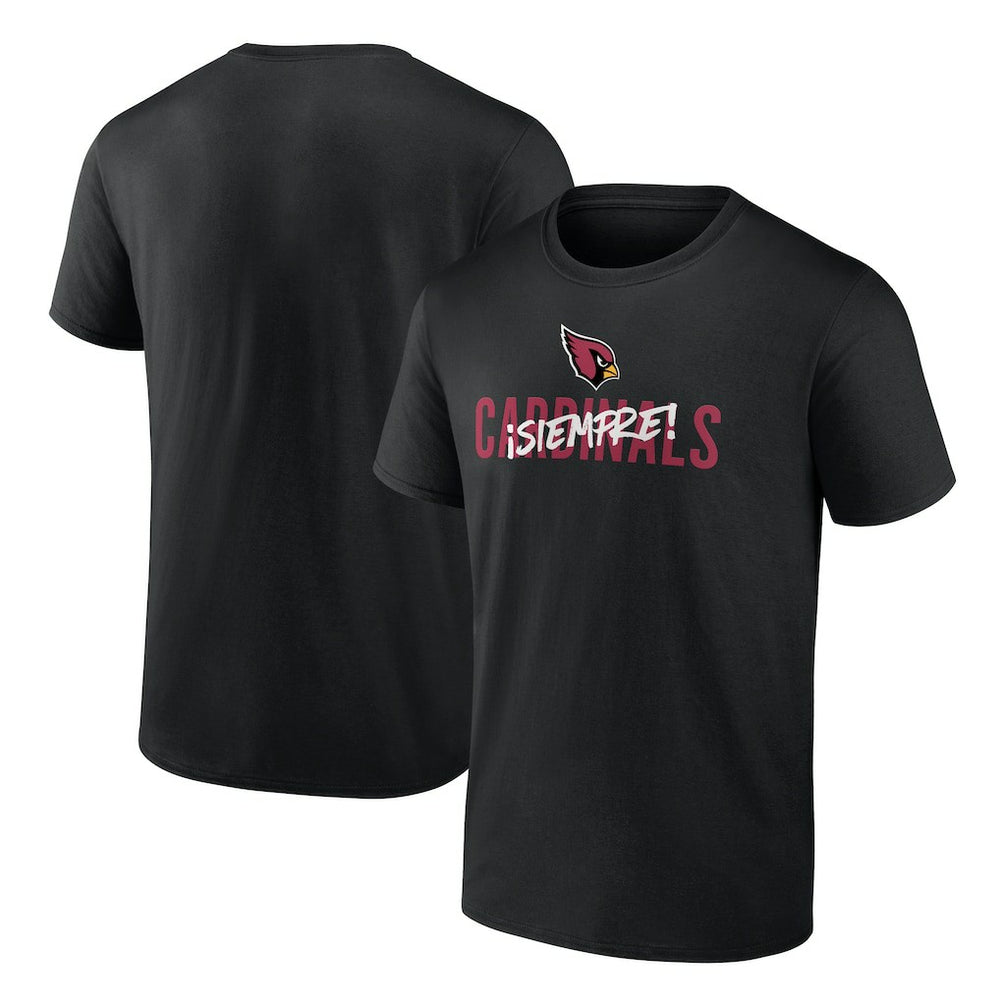 Arizona Cardinals Siempre Cardinals T-Shirt - Black - NFL
