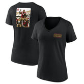 Bryant Young San Francisco 49ers Women's Hall of Fame V-Neck T-Shirt - Black - NFL