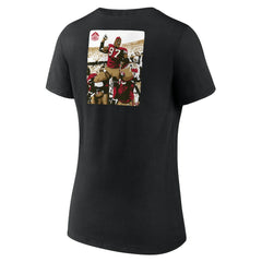 Bryant Young San Francisco 49ers Women's Hall of Fame V-Neck T-Shirt - Black - NFL
