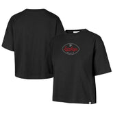 Atlanta Falcons '47 Women's Windthrow Reed City Sundays T-Shirt - Black - 47 brand