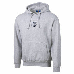 Barcelona Sport Design Sweden Streetwear Relaxed Pullover Hoodie Heather Gray