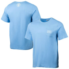 Manchester City Sport Design Sweden Relaxed Post Match Pocket T-Shirt Sky Blue
