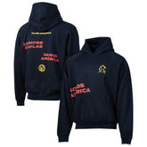 Club America Sport Design Sweden Overtime Oversized Raglan Hoodie Navy