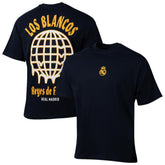 Real Madrid Sport Design Sweden Youth Game Day Graphic T-Shirt Navy