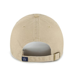 Dallas Cowboys '47 Tonal Clean-Up Adjustable Hat - Khaki - 47 brand