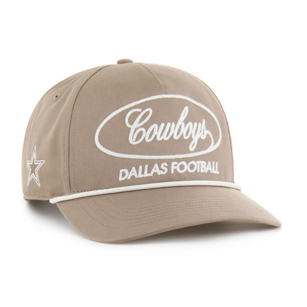 Dallas Cowboys '47 Foundational Relaxed Hitch Adjustable Hat - Brown - 47 brand