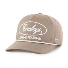 Dallas Cowboys '47 Foundational Relaxed Hitch Adjustable Hat - Brown - 47 brand