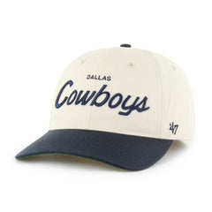 Dallas Cowboys '47 Crosstown Franchise Two-Tone Relaxed Flex Hat - Cream - 47 brand