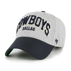 Dallas Cowboys '47 Standish MVP Adjustable Hat - Heather Gray - 47 brand