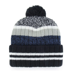 Dallas Cowboys '47 Quiver Cuffed Pom Knit Hat - Navy - 47 brand