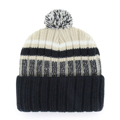 Dallas Cowboys '47 Long Range Cuffed Knit Hat with Pom - Navy - 47 brand